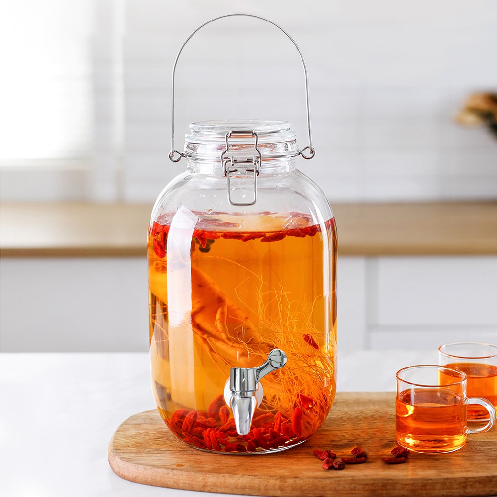 GLASS JUICE JAR 5