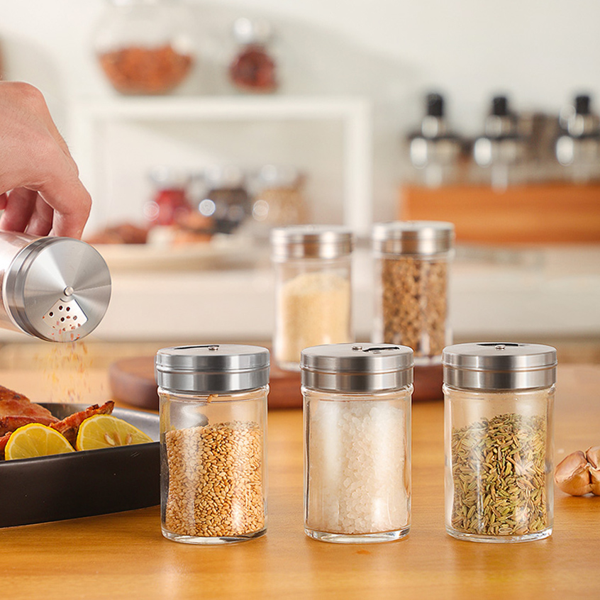 GLASS SEASONING BOTTLE 1