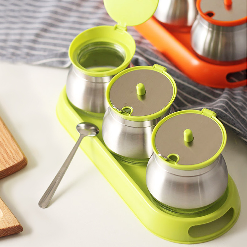 GLASS SEASONING BOTTLE 7