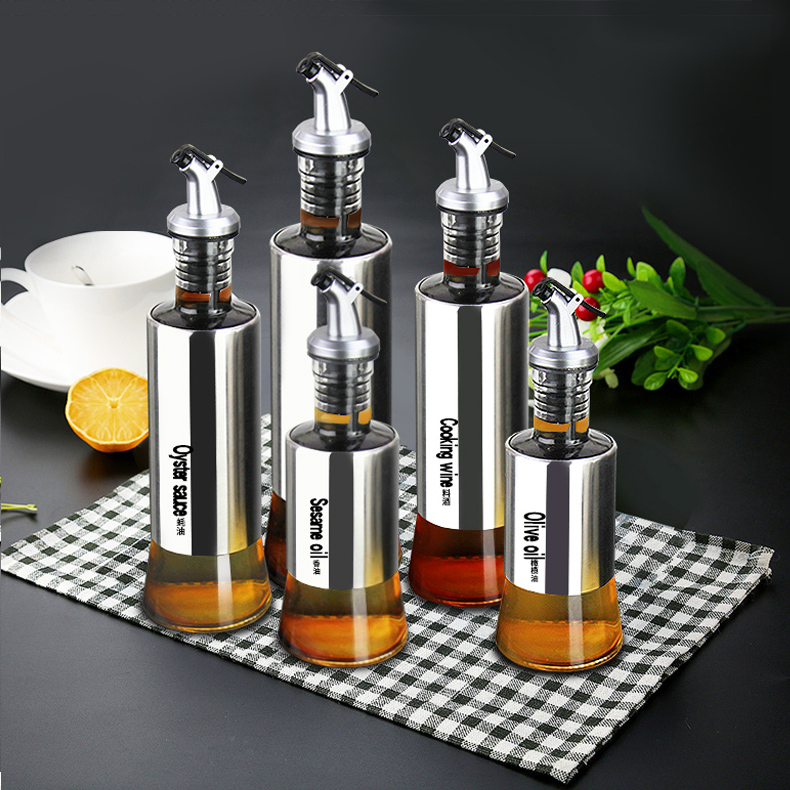 GLASS SEASONING BOTTLE 8